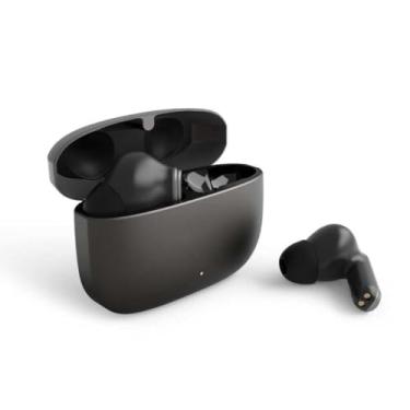 Imagem de Fone de Ouvido TWS Bluetooth com Microfone Premium Case de Liga de Zinco (Preto (Cancelamento de Ruído))