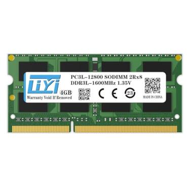 Imagem de LIYI DDR3L 4GB RAM Single 1600MHz PC3 PC3L-12800 CL11 1.35V Baixa Tensão DRAM SO-DIMM DDR3L RAM 204-Pin 2Rx8 Dual Rank Unbuffered Non-ECC Laptop Notebook PC Computador RAM Módulo Upgrade