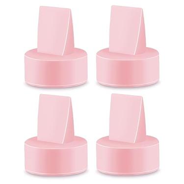 Imagem de Maymom Válvulas Duckbill para Spectra. Projetado para Spectra S1 Spectra S2 Spectra 9 Plus Spectra Dew 350 Não Original Spectra Pump Parts Spectra S2 Acessórios Substituem a Válvula Spectra (4 ct rosa)