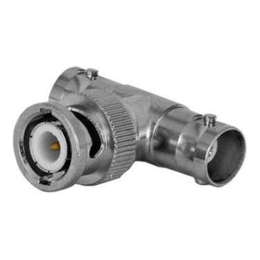 Imagem de Adaptador Emenda Bnc T 1 Macho 2 Fêmea - NM FERRAMENTAS