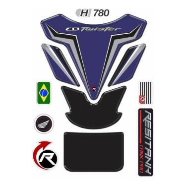 Imagem de Protetor Relevo Tanque Tankpad Moto Honda Cbx 250 Twister - Resitank