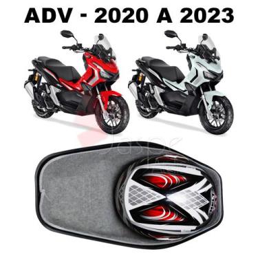 Imagem de Forração Honda ADV 150 Baú Acessório Forro Cinza Scooter - Jaspe Ateli