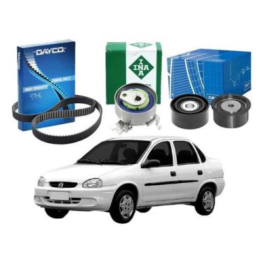 Imagem de Kit Correia Dentada Tensor Corsa Classic 1.6 16v 1997 A 2001 - Dayco