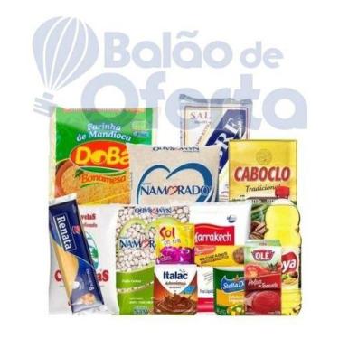 Imagem de Cesta Básica Esmeralda Extra Plus Entrega Imediata - higipack
