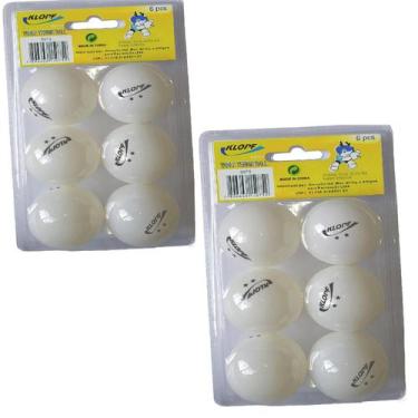 Imagem de Blister 12 Bolinhas De Tênis De Mesa 40mm Klopf Cód 5075-12