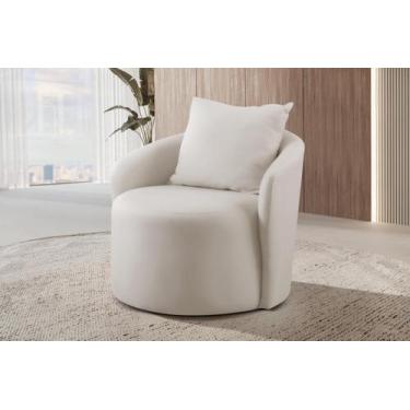 Imagem de Poltrona Decorativa Redonda Califórnia - Zurc Decor