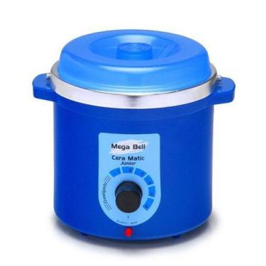 Imagem de Termocera Aquecedor de Cera 400g  Bivolt Sem Refil Corpo Azul - MEGA B