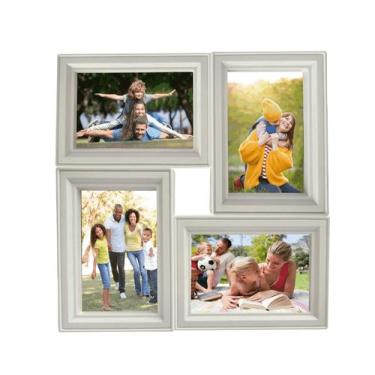 Imagem de Kit Atacado Porta-Retrato Duplo 10 Peças Moldura Mosaico - Shop Contai