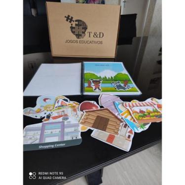 Imagem de Atividade Para Autistas Linguagem ERA UMA VEZ... - T&D Jogos