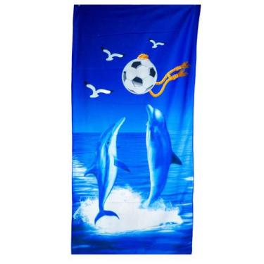 Imagem de Toalhas de Praia 100% Microfibra Poliéster Estampada Modelos Infantil,