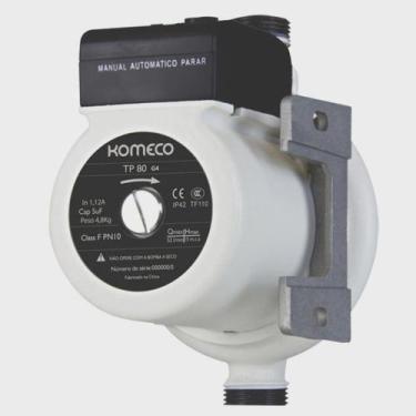 Imagem de Mini Bomba Tp 80 Pressurizador Agua Komeco 110v, KOMECO TP80 FERRO 110