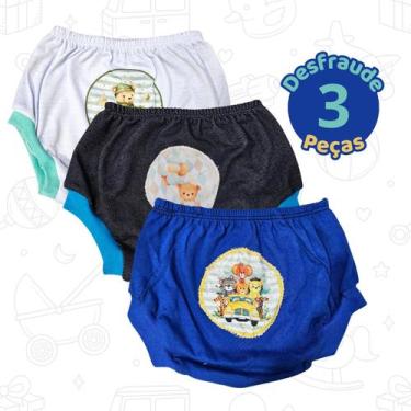 Imagem de Tapa Fralda Treinamento Desfruade Bebês Calcinha Cueca Infantil Redinh