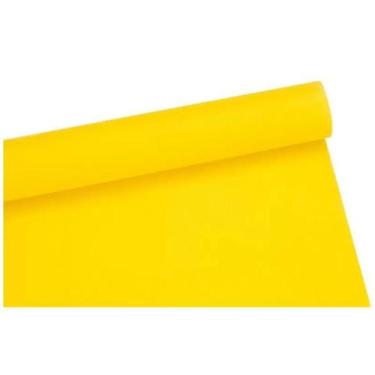 Imagem de Rolo De Tnt Amarelo 3mt X 1,46cm Largura - Toalha De Mesa - Mor