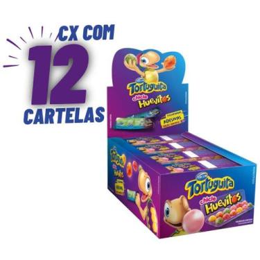 Imagem de Display C/ 12 Unids. Chiclete Huevitos C/ Figurinhas - Arcor
