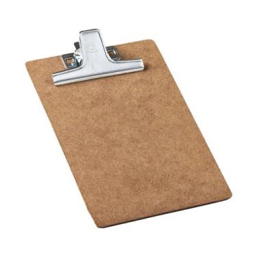 Imagem de 30 Prancheta Suporte Em MDF A5 Pequena 15,5cm x 23cm Escola - Acrimet