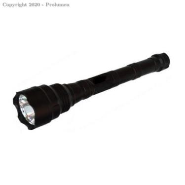 Imagem de Lanterna LED tipo MAGLITE Recarregavel em aluminio de aviação  600 lum