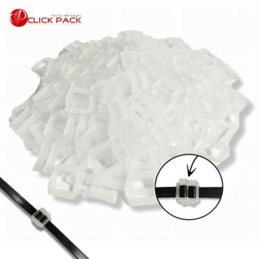 Imagem de Fivela Plástica para Fita de Arquear 1000 Peças - Fivela Transparente 