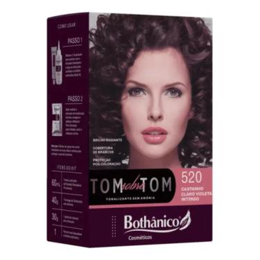 Imagem de Tonalizante 520 Castanho Violeta Intenso BothânicoCosméticos - Bothani