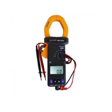 Imagem de Wattímetro Digital Cat III 600V A 1500A True Rms Função Pico Harmônica