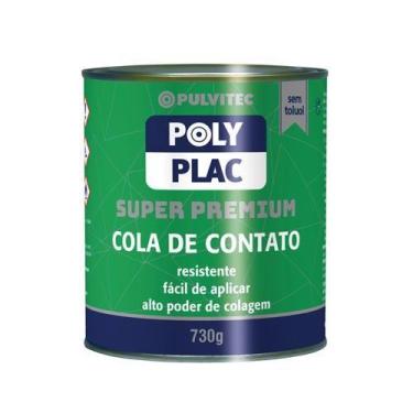 Imagem de Cola de Contato Polyplac Super Premium 730g TA015 - Pulvitec