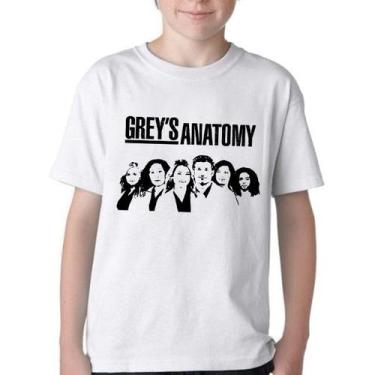 Imagem de Camiseta Infantil ou adulto  Grey's Anatomy Personagens Blusa Criança 