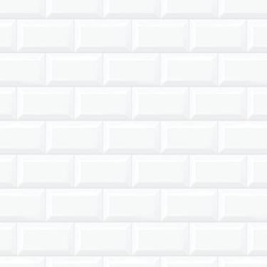 Imagem de Papel de Parede 3D Tijolos Metrô Branco 57x270cm - Quartinhos