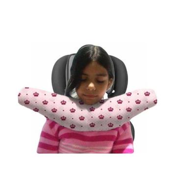 Imagem de Almofada Segura Cabeça Infantil Happy Line para Cadeirinha com Alça Aj