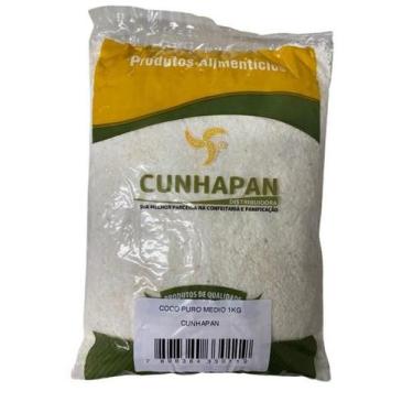 Imagem de Coco Puro Médio 1kg - Cunhapan