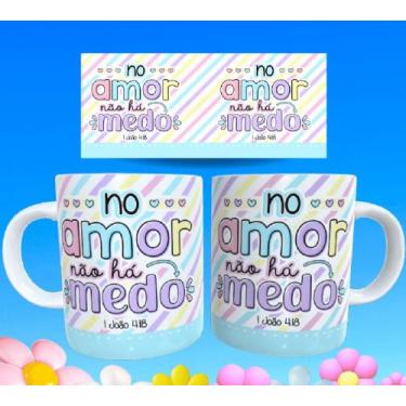 Imagem de Caneca gospel frases religiosas versículos bíblicos motivacionais 06 -