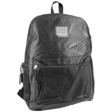 Imagem de Mochila de Costas Game Time Preta Level-Up Clio Style