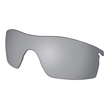 Imagem de Lentes de reposição para óculos de sol Oakley Radar Path Ventilado Polarizado - Espelho prateado, Espelhado prateado, 0