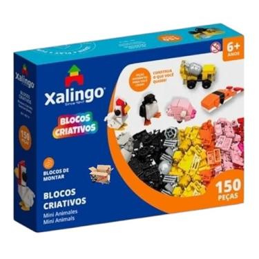 Imagem de Brinquedo Pedagógico Blocos De Montar Blocos Criativos 150 Pçs (Blocos ""Criativos 150 Pç"")