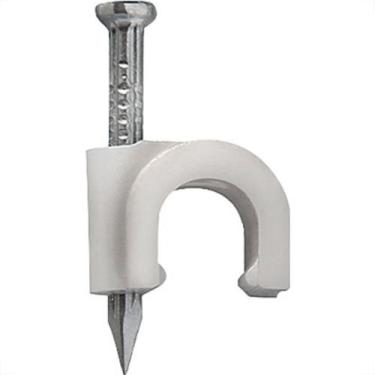 Imagem de Sforplast Eletrica Grampo Fixa Fio Coax Sfor 08 C/20