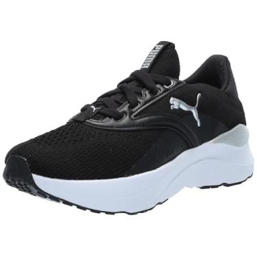 Imagem de PUMA Tênis de corrida feminino, Preto/branco, 35