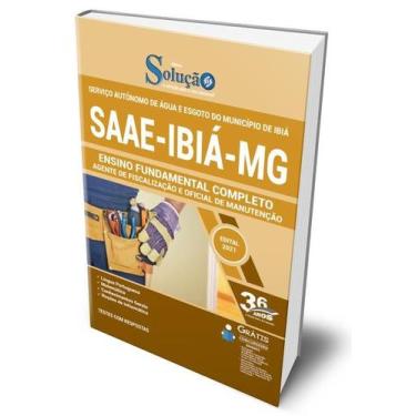 Imagem de Apostila SAAE Ibiá - MG - Ensino Fundamental Completo - Editora Soluçã