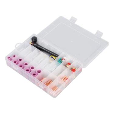 Imagem de Kit de Tocha de Soldagem Tig, Eletrodos Bico de Soldagem Tig Acessórios de Tocha