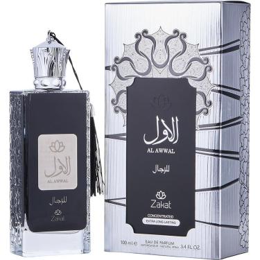 Imagem de Perfume Unisex Zakat Al Awwal EDP Concentrate Spray 100 Ml (Edição Cinza/Preto)