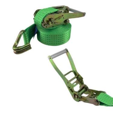 Imagem de Cinta Amarração 5 Toneladas 10 Metros Catraca  Transporte Pesado Carga