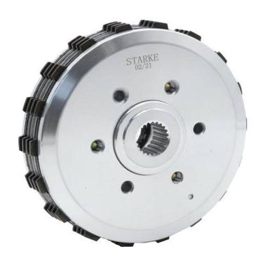 Imagem de Kit Embreagem Cubo Plato Disco Moto Biz 125 05-10 Es 11-18