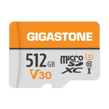 Imagem de Cartão Micro sd Gigastone 512GB para câmera de vigilância GoPro