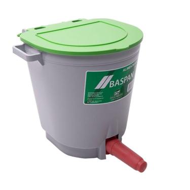 Imagem de Balde Alimentador Mamadeira Bezerros Ovelhas Baspan 2 Bicos 5l