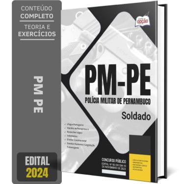 Imagem de Apostila Concurso Pm Pe 2024 - Soldado