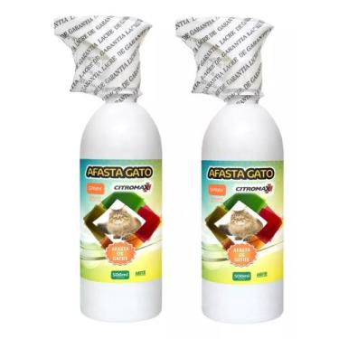 Imagem de 2 Afasta Gato Repele Gambá Mucura Suruê Sariguê Micurê 500ml - CITROMA
