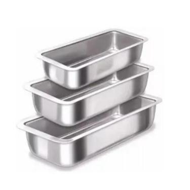 Imagem de Conjunto de Assadeiras -Kit 3 Formas De Pão *** Extra Alta*** 3 tamanh