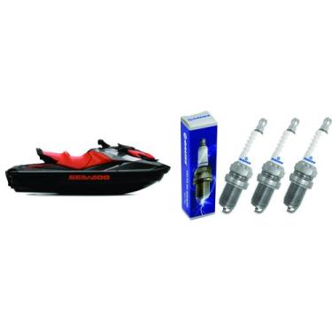 Imagem de Vela Ignição Jet Ski Sea Doo Gti Gts Gtr Gtx Rxt Rxp - Gauss