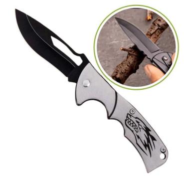 Imagem de Canivete Potente Dobrável De Bolso Clip de Cinto com Lâmina Afiada SLK