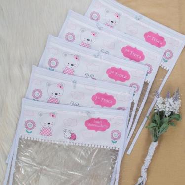 Imagem de Kit 5 Peças Saquinho Organizador Maternidade De Bebe - Miguel baby, Ur