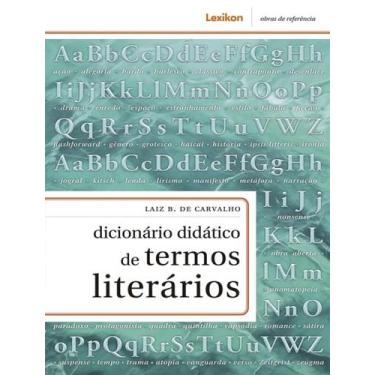 Imagem de Livro - Dicionario Didatico De Termos Literarios - LEXIKON, 1, 16 x 23