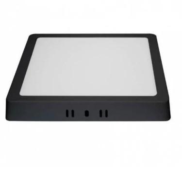 Imagem de Placa Led Blumenau Sob 18w 3000k Quad 20cm Pt 80803001 - CHAFARIZ - Ma