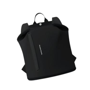 Imagem de kowaku Mochila de praia, mochila para equipamento de natação com compartimentos secos e molhados, armazenamento para equipamentos de natação, esportiva para, Preto